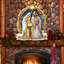 Décoration murale de Noël Ivajla Nostalgic