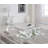 Matthieu Mirrored Glass Top End Table