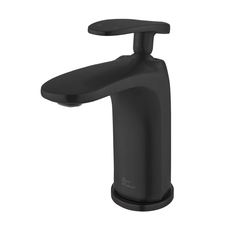 Sublime Single Hole, Single-Handle, Bathroom Faucet, Matte Black