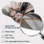Horloge murale en métal Rose Gold-738323781