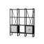 Vitrine moderne en fer noir