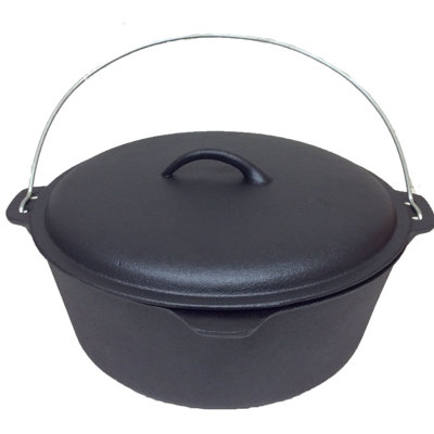 Cuisiland Cast Iron Round Dutch Oven