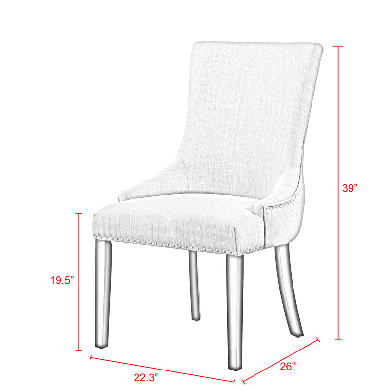 Chaise Antoin Easton, Blanc
