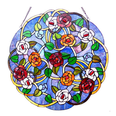 Plants & Flowers Window Panel