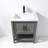 Maloy 24 " W Freestanding Standard Free Standing 1 Single Vanity Bathroom Vanity With Ceramic Top-1724833966