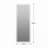 64"X21" Full Length Floor Mirror LED Whole Body Mirror