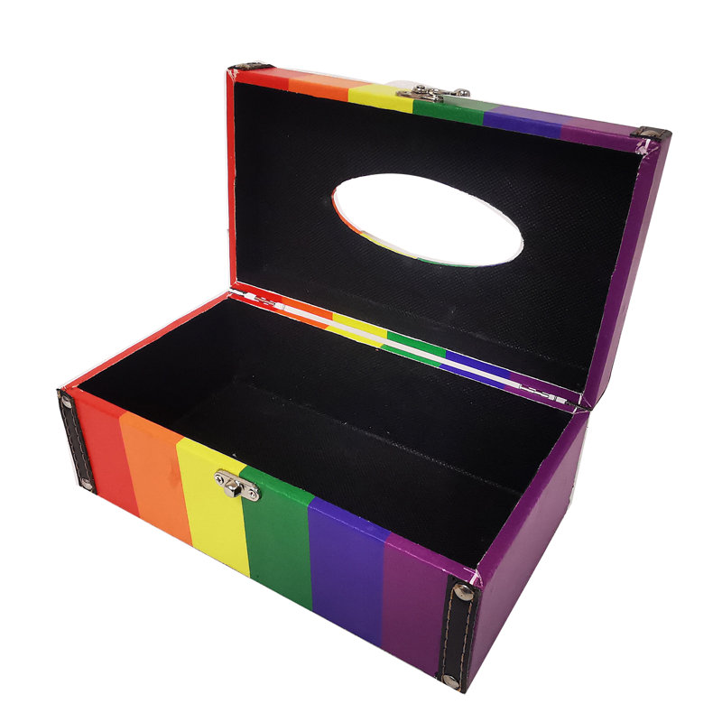 Housse pour boîte à mouchoirs Pride