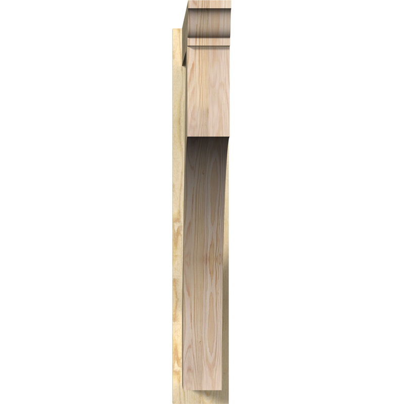 Persienne en bois Westlake, Sapin Douglas de 8 po (sciage brut), P 36 po x H 40 po