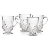 Dublin Crystal Footed Coffee Mug 10oz