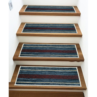 Tapis de sol en terre cuite et escalier rouge de qualité supérieure Southwestern