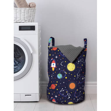 Bless international Astrology Laundry Bag, Solar System Planet