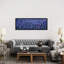 «Bluebonnet» panoramique dans un champ, Hill County, Texas, reproduction de photo sur toile-2075334526-2138165949