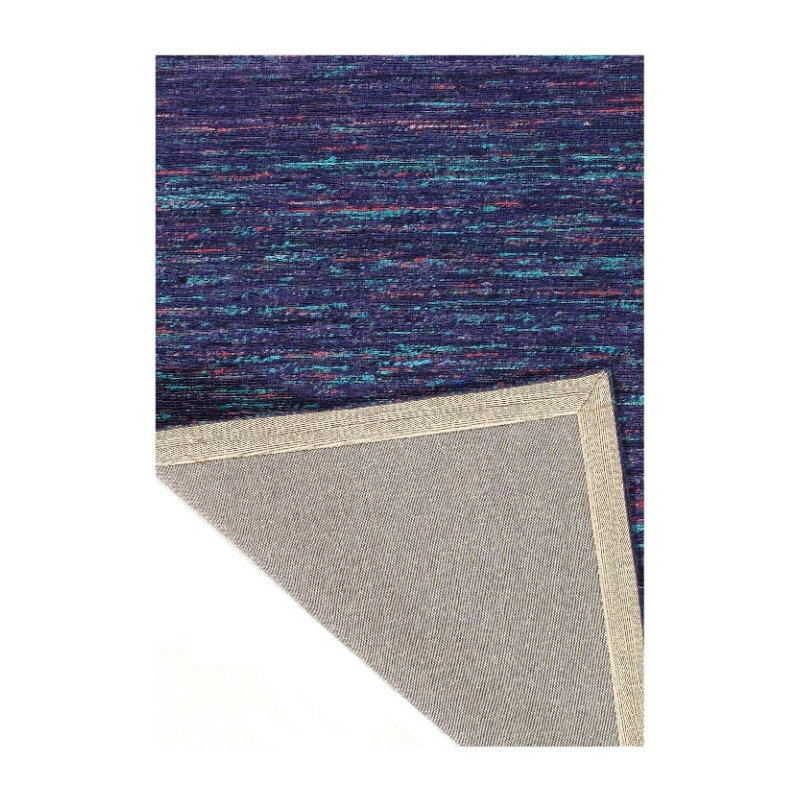 Soie contemporaine à tissage plat Sari 8 pi x 10 pi