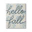 «Hello Fall», phrase «Bluebell Paisley Motif Vintage Flowers» par Daphne Polselli, impression-65640730-65640735