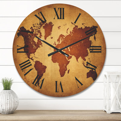 Solid Wood Wall Clock