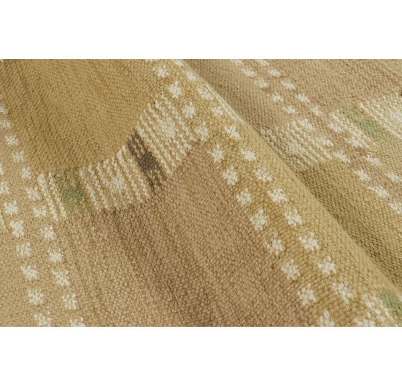 Scandinavian Wool Geometric Area Rug, Rectangle 10' x 14'
