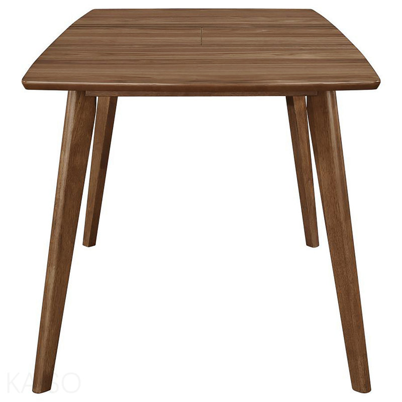 Natural Walnut Rectangular Dining Table