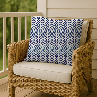 Outdoor Reversible Throw Pillow