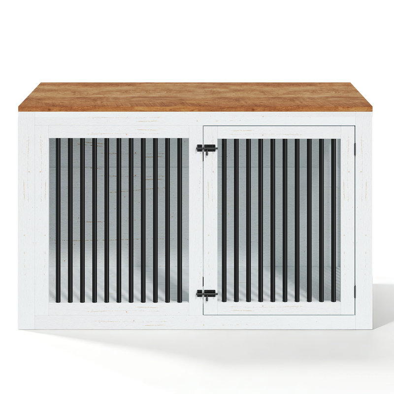 Cage pour chien Aletza, Blanc