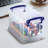  1.6L Storage Container w/Snap Lid & Clip Lock Handle, 8 Pack
