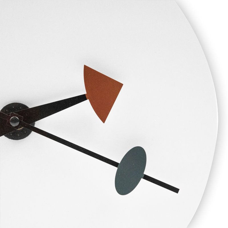 Phelps Wall Clock, White
