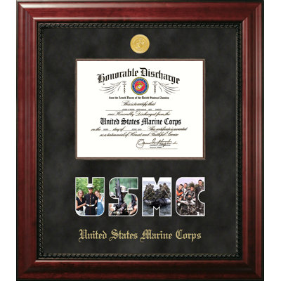 Marine Discharge Executive Picture Frame