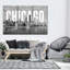 Impression sur toile monochromatique de Chicago-1083388545