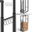 Atward 65cm W Metal Log Rack
