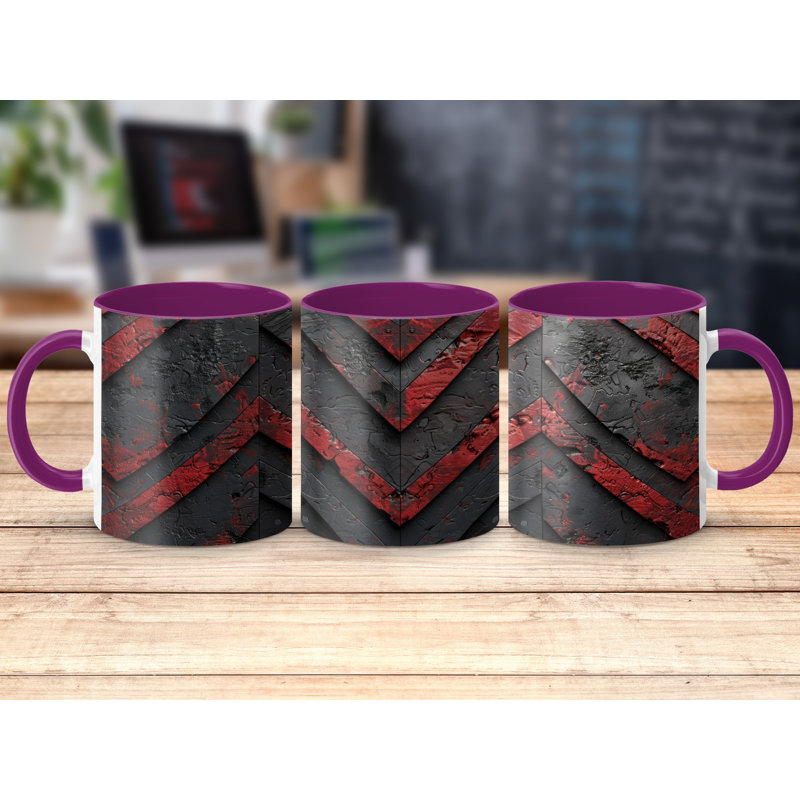 Ceramic Coffee Mug, Purple