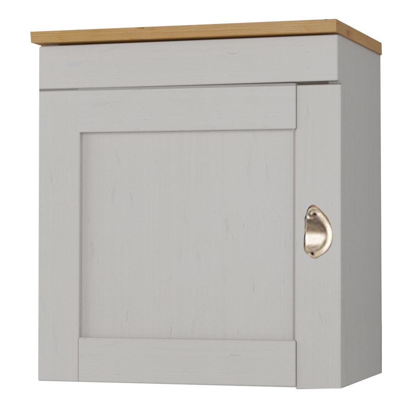 Edgarton Matte Base Unit, White/Honey