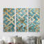 «Gilded Geometrics I», reproduction d'art graphique multi-pièces sur toile-713778695