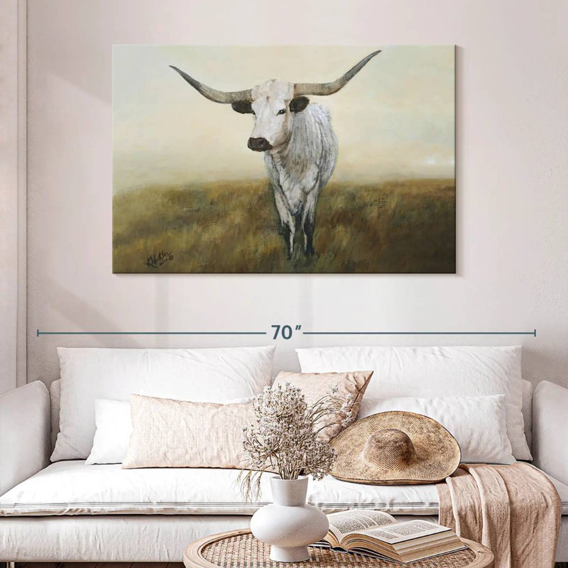 Brampt Knight In White Satin II, 32" H x 48" W