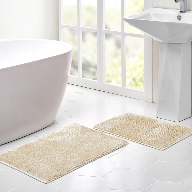 Ensemble de tapis de bain Martensdale, Ivoire