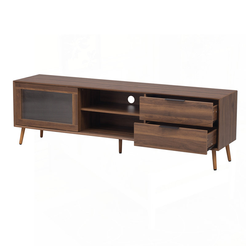 Versatile TV Stand with Multiple Compartments and Stylish Design for Any Room