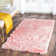 Tapis rose Martinette
