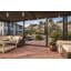 Pergola en aluminium noir 13 'x 10' avec toit à persiennes et parois coulissantes en verre