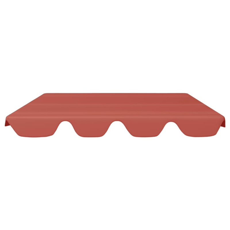 Replacement Canopy for Garden Swing Terracotta 188/168x110/145cm