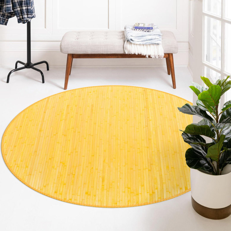 Tapis jaune Mattydale, Rond 7 pi