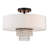 Trexlertown Fabric Semi Flush Mount