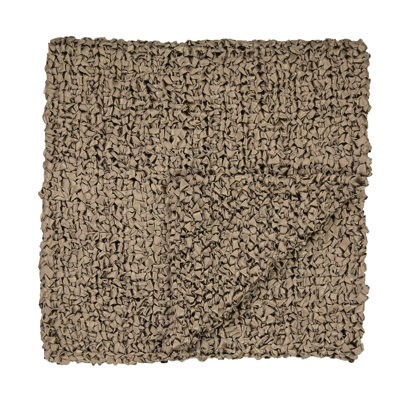 Ribbon Knit Throw Blanket
