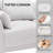 Canapé modulaire de 144 po avec repose-pieds Cloud-502803457