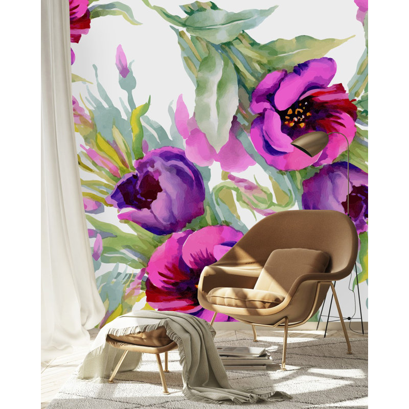 Peel & Stick Wall Mural, 8.33' W x 8.33' L