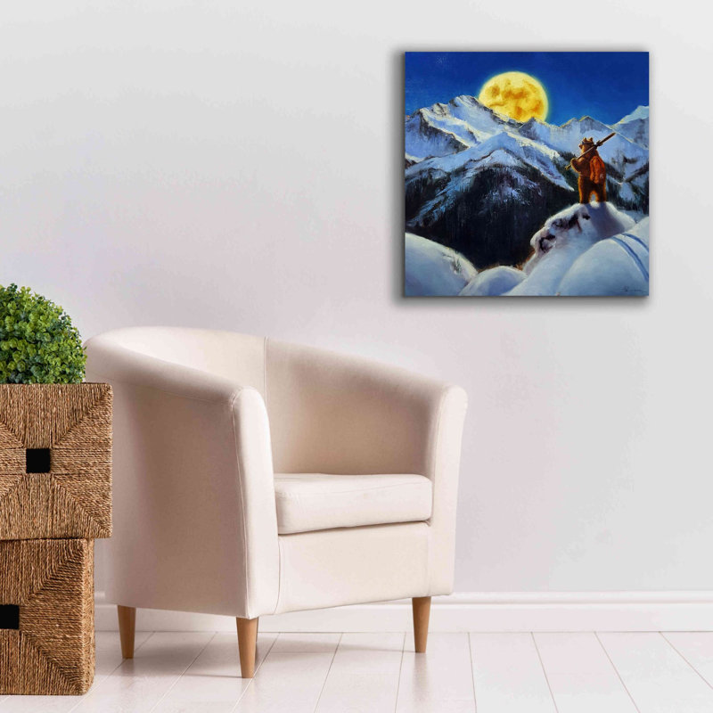 'Night Patrol 2' by Lucia Heffernan, Canvas Wall Art, 26" H x 26" W x 1.5" D