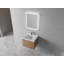 Armoire de salle de bain avec lavabo, portes à fermeture en douceur, fixation flottante, 24 po pour petite salle de bain, 24X18-00624 IMO (KD-Packing)-207151648-207151650