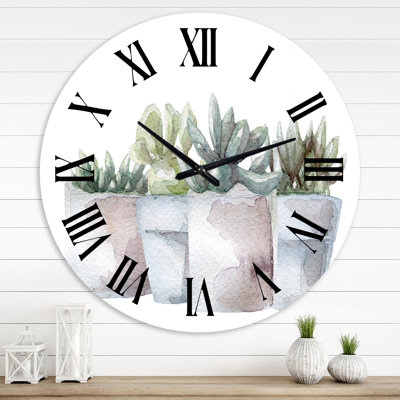 Farmhouse wall clock