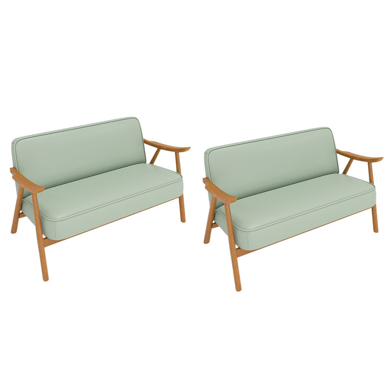 Banc de rangement Casual, Vert clair