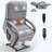 Power Chenille Lift Recliner Chair Dual Motor Infinite Position Up To 350 LBS With Solid Wood Armrests, Heat Massage And Heavy Duty Motion Mechanism-1561394453