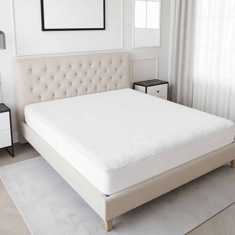Waterproof Terry Mattress Protector Case Pack, Super King