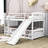 Guiseppi Kids Twin Over Twin Bunk Bed-1914136915