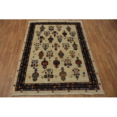 Vegetable Dye  Traditional Rug 5x7
